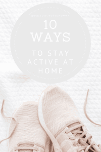 Working out maybe pushed to the back of your mind with everything closing. Today I'm going to share 10 ways to stay fit at home & keep you happy & healthy.