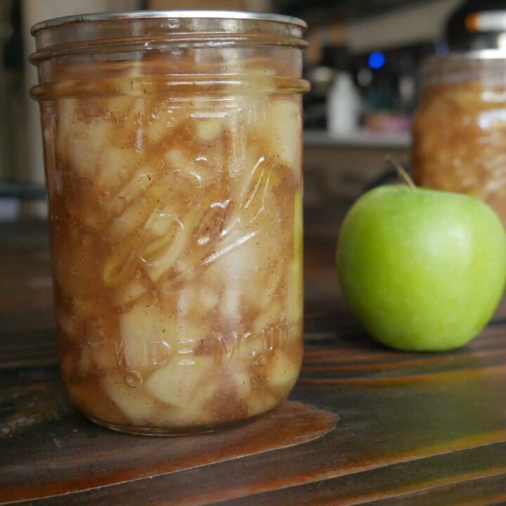 canned apple pie filling with granny smith apple