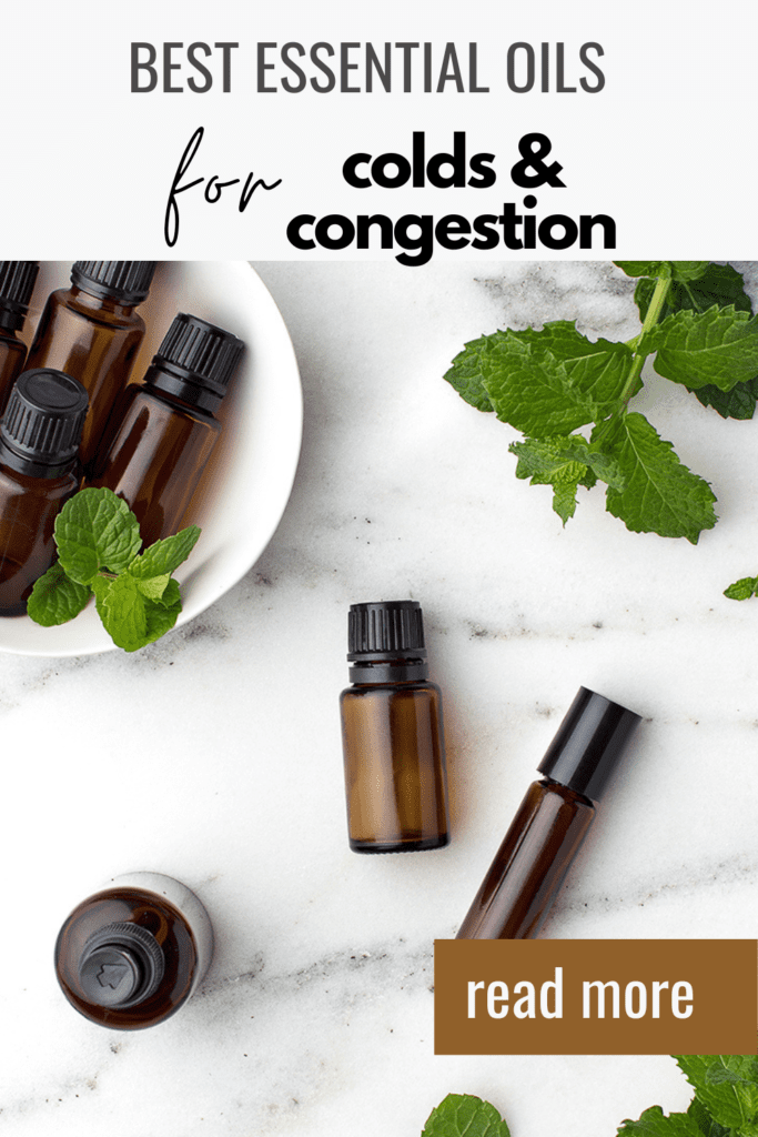 Essential Oils For A Cough, Cold, & Congestion