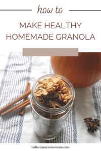 homemade healthy granola recipe