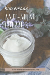 homemade anti-aging cream