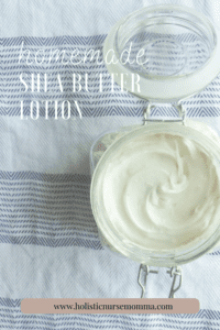 homemade shea butter lotion
