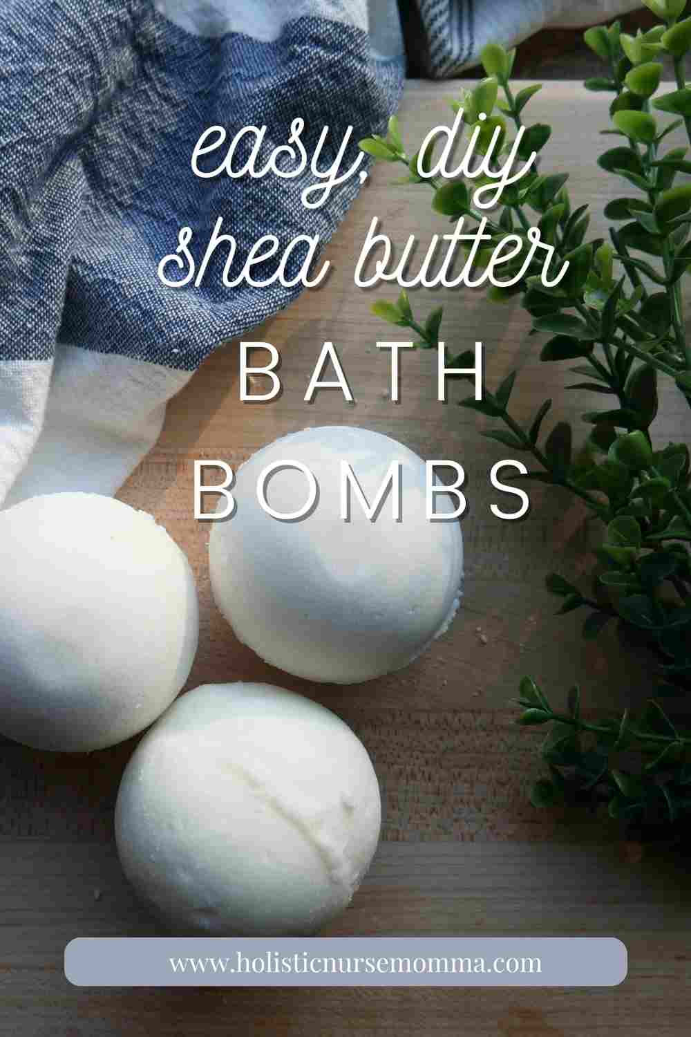 Easy DIY Bath Bomb Recipe Made With Shea Butter Holistic Nurse Momma