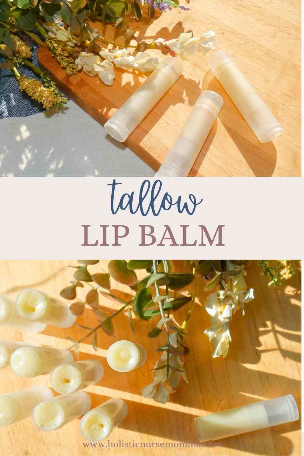 Why your lips need lip balm (+ tallow lip balm recipe) - Holistic Nurse ...