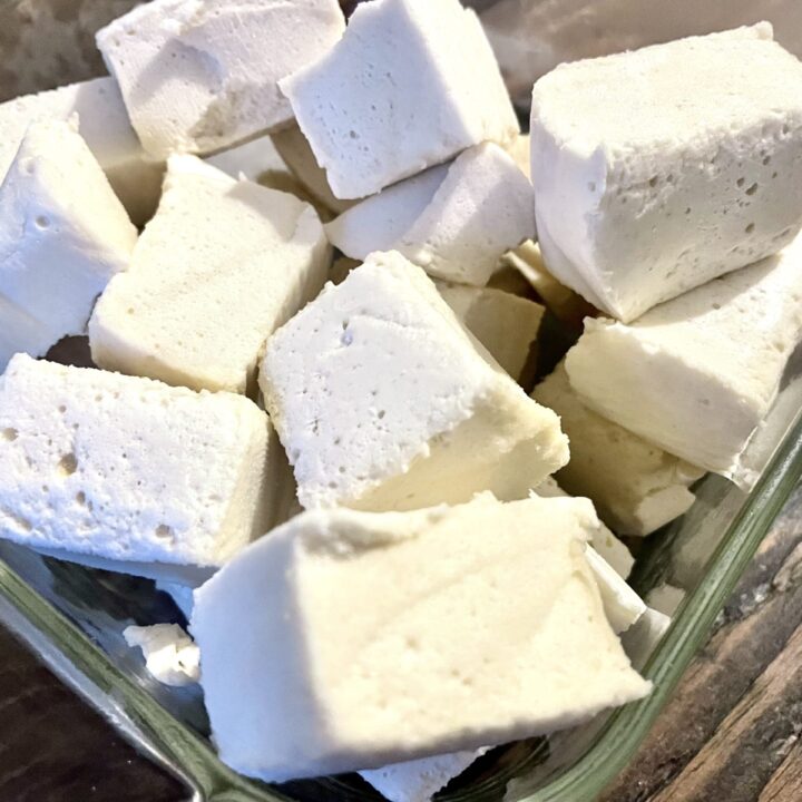 homemade cut up marshmallows